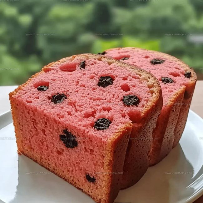 Useful Notes For Watermelon Bread