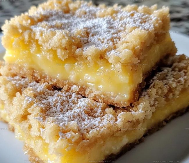 What Makes Lemon Crumb Bars So Addictive