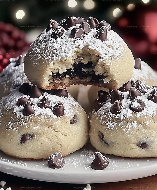 How to Roll Peanut Butter Snowball Cookies