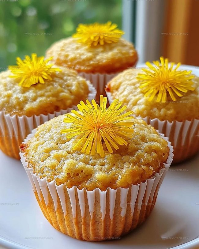 Steps for Making Sweet Dandelion Syrup