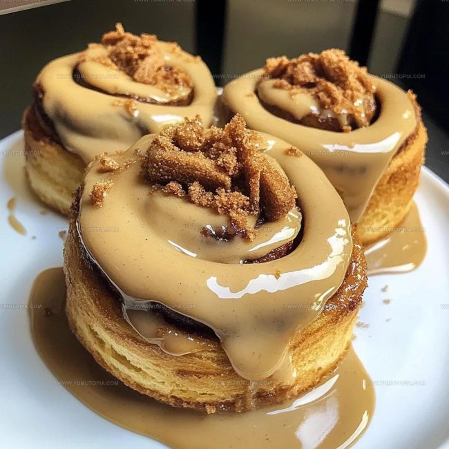 Classic Way to Make Biscoff Cookie Butter Cinnamon Rolls