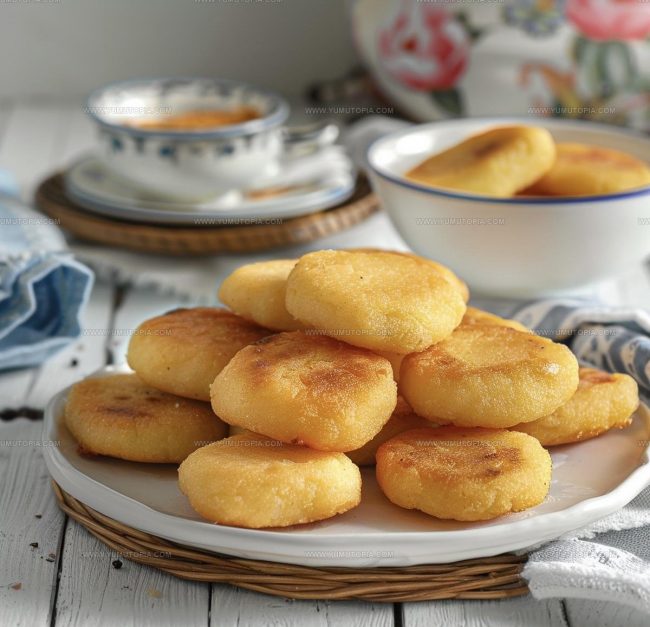 Golden Fried Rice Cakes Cooking Directions