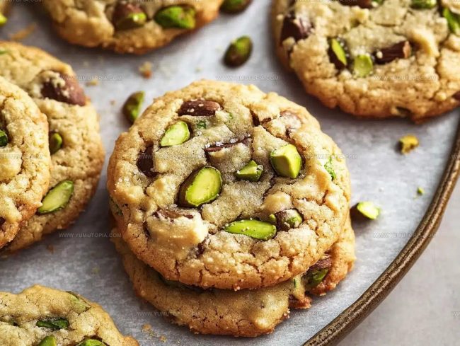 Pistachio Cookies Baking Method