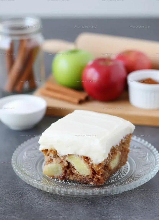 How To Make Apple Cake with Cream Cheese Frosting