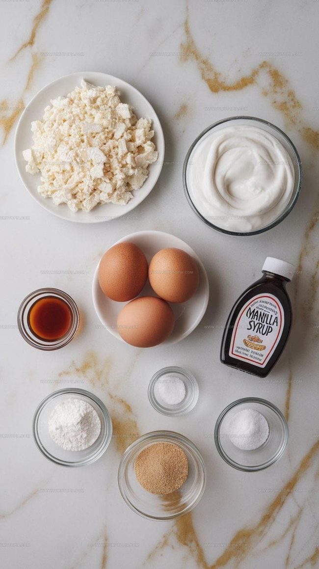Cottage Cheese Yogurt Egg Cheesecake Ingredients Breakdown