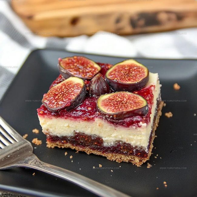 How to Prepare Fig Dessert Bars