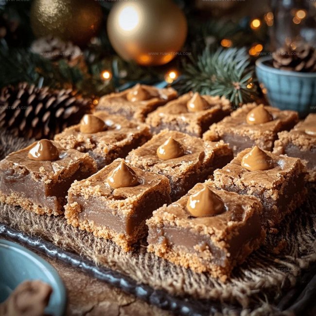 Peanut Butter Blossom Bars Step-by-Step Method