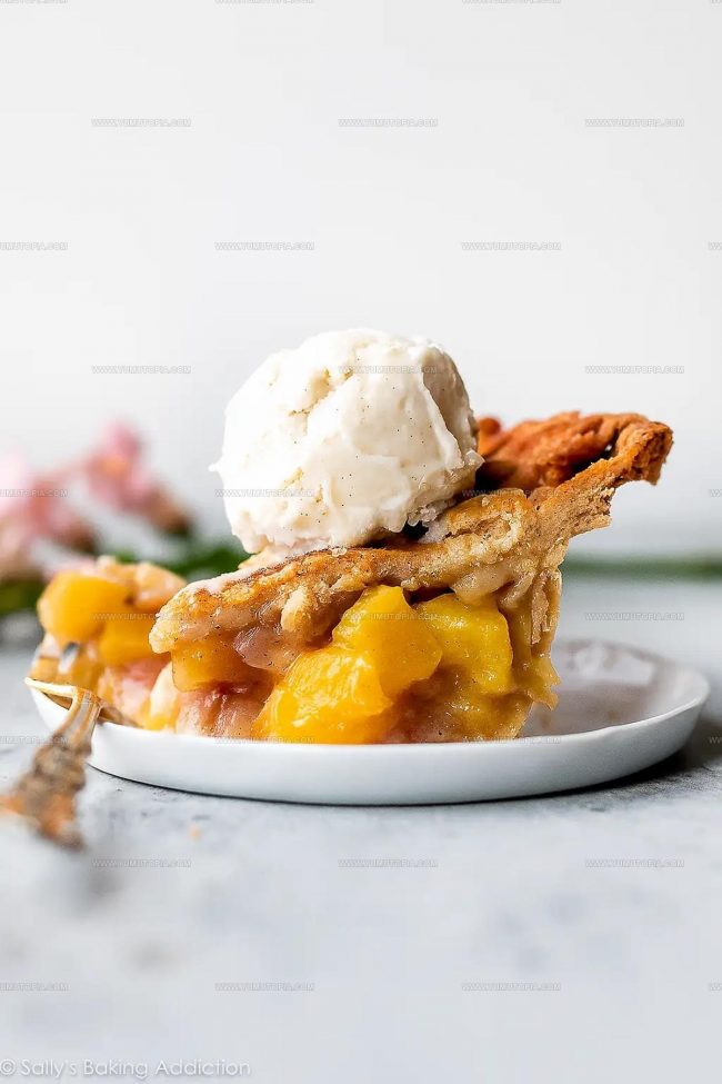Preparing Perfect Peach Pie Step By Step