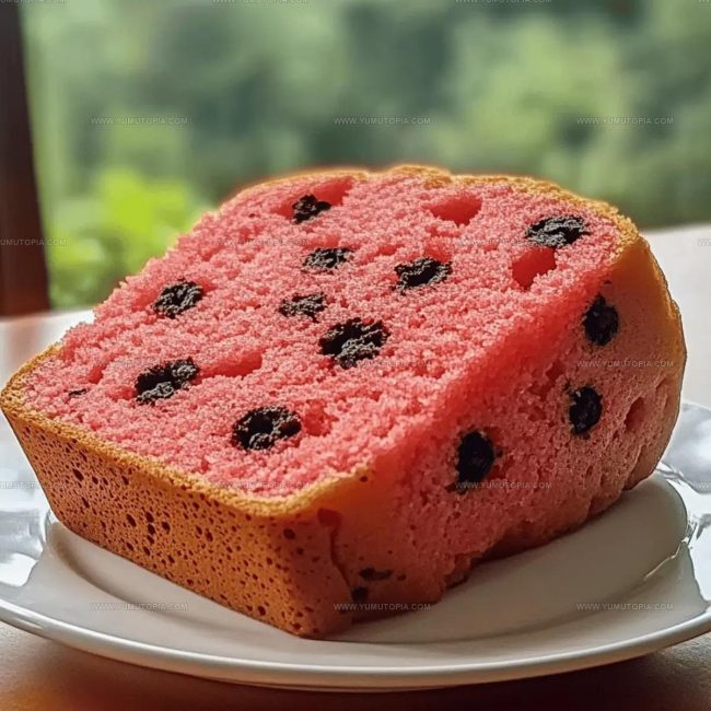 Why Watermelon Bread Is Worth Trying