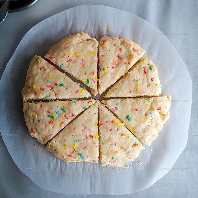 The Celebration Appeal of Birthday Cake Scones