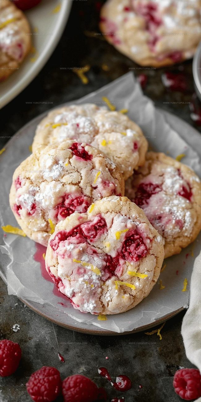 Serving Suggestions for This Recipe: Lemon Raspberry Cookies