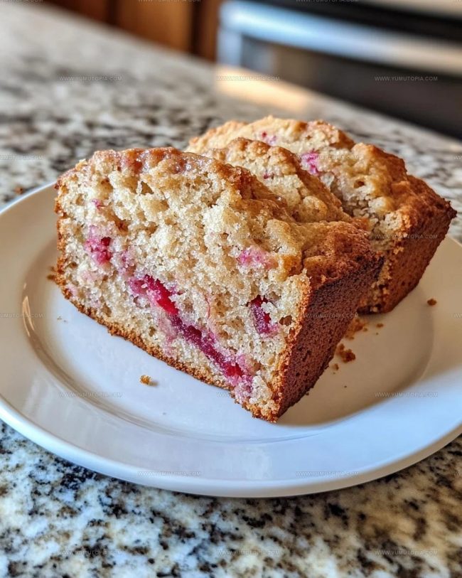 Smart Kitchen Notes for Homemade Rhubarb Bread