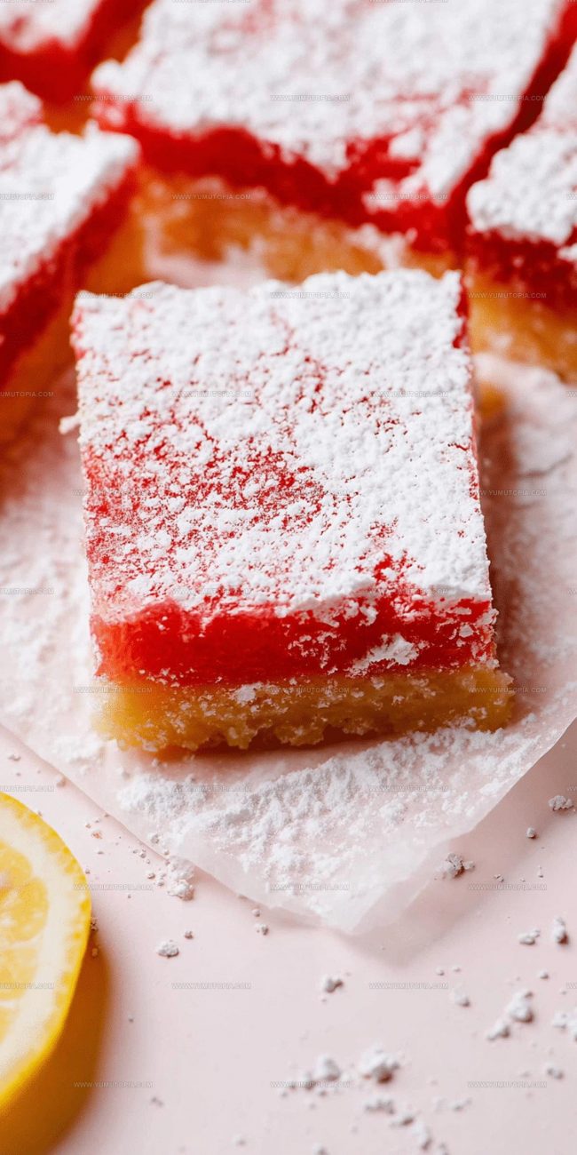 Why Raspberry Lemon Bars Taste Bright and Balanced