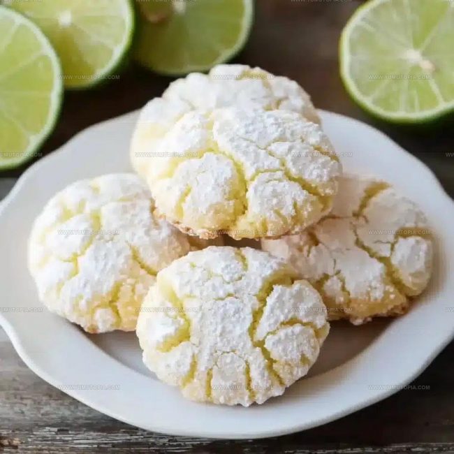 How to Achieve the Zesty Crackle of Key Lime Crinkle Cookies