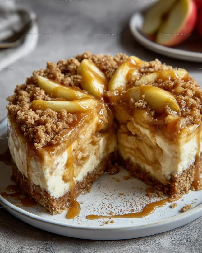 Refined Cooking Notes for Apple Cinnamon Cheesecake Crumble