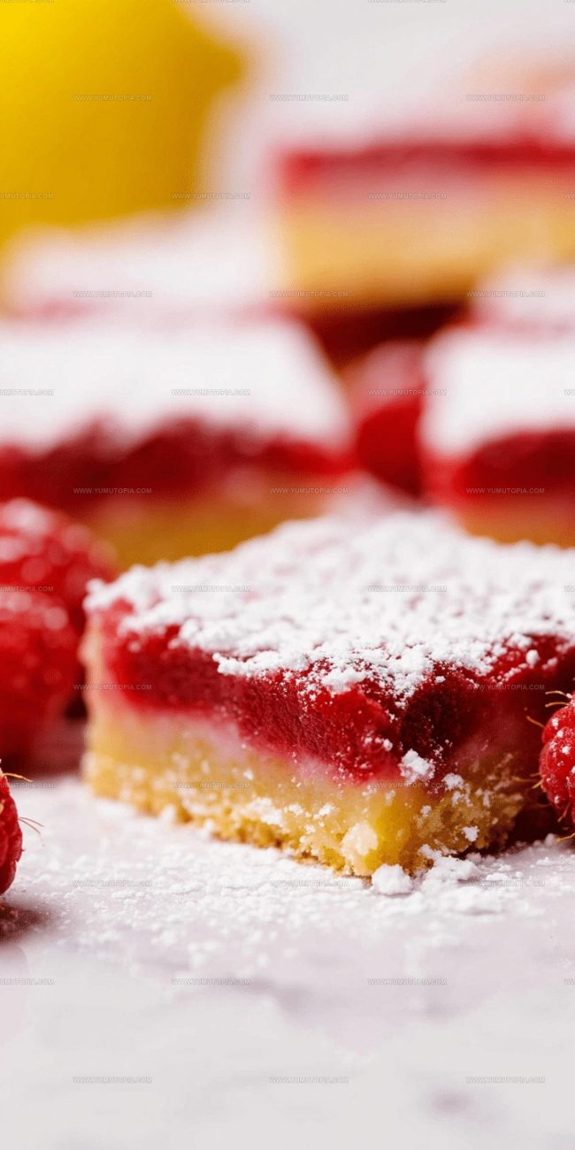 Preparing Raspberry Lemon Bars Step By Step