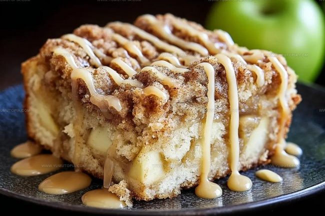 How to Make Apple Crumb Cake With Cinnamon Apples