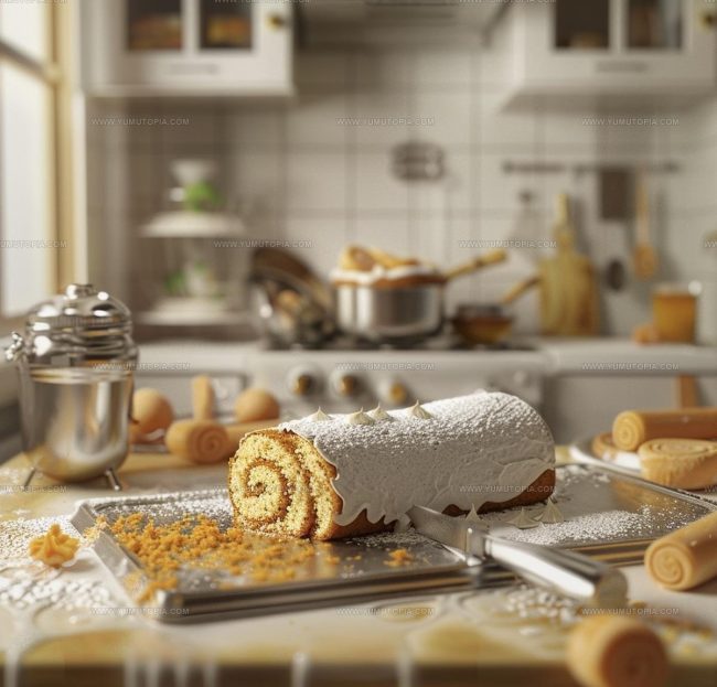 Rolled Carrot Cake Baking Guide