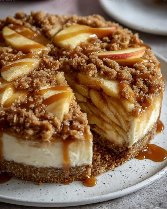 What Makes Apple Cinnamon Cheesecake Crumble A Must-Try