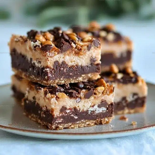 Sweet Crunchy and Chewy Layers inside Everything Bars