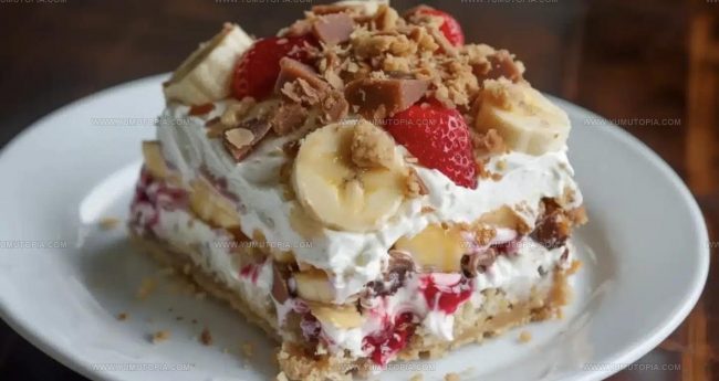 Steps Crafting Fruit, Cream, and Cake Layers