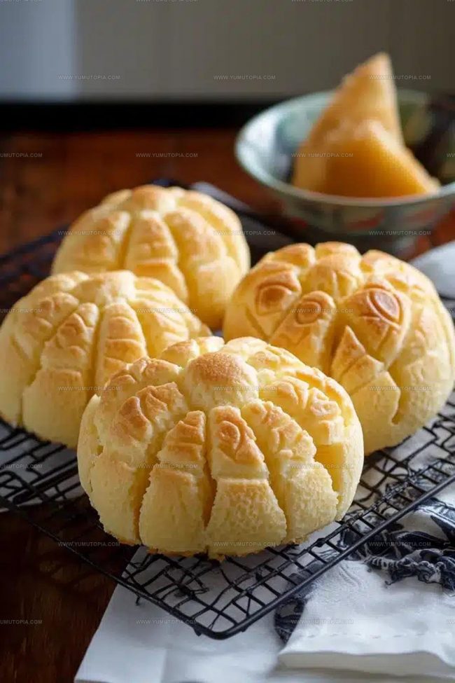 Sweet Crust And Filling Adjustments For Japanese Melon Pan