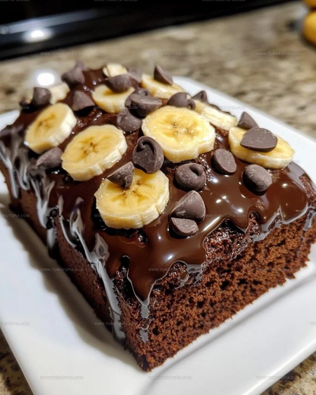 Clear Directions for Chocolate Espresso Banana Bread