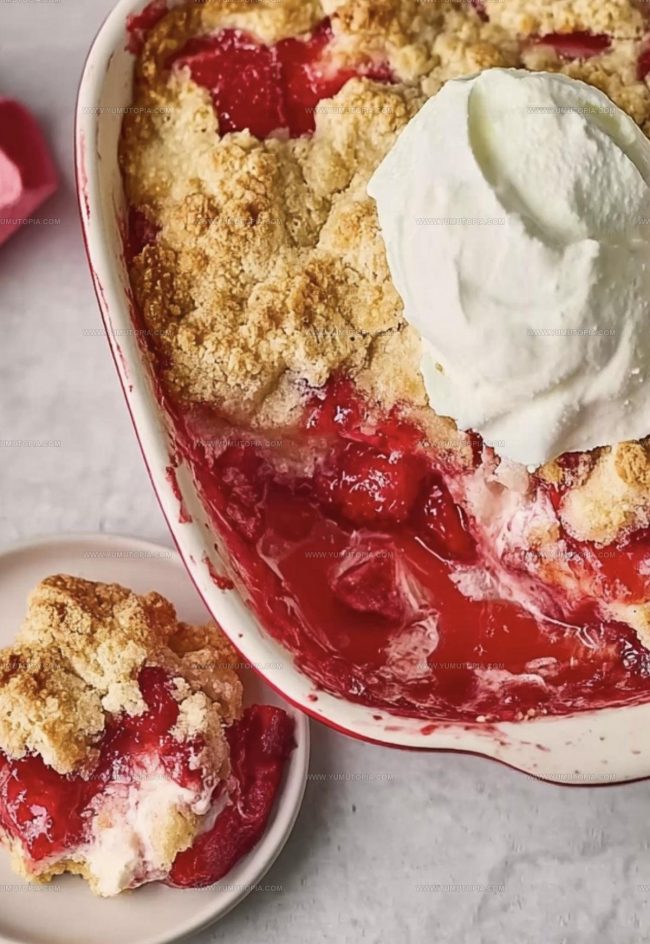 Strawberry Cheesecake Dump Cake Baking Guide