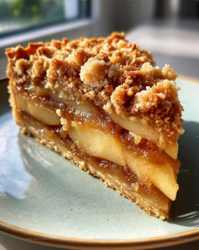 How To Prepare a Chai-Spiced Pear Almond Crumble