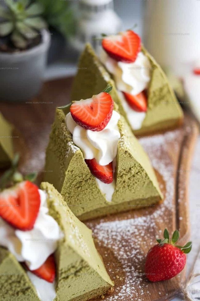 What Makes Matcha Chiffon Cake Sandwiches So Special