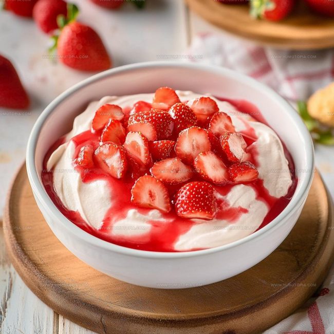 Simple Preparation Notes for Strawberry Cheesecake Dip
