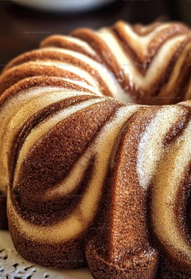 How to Make Moist Cinnamon Swirl Bundt Cake