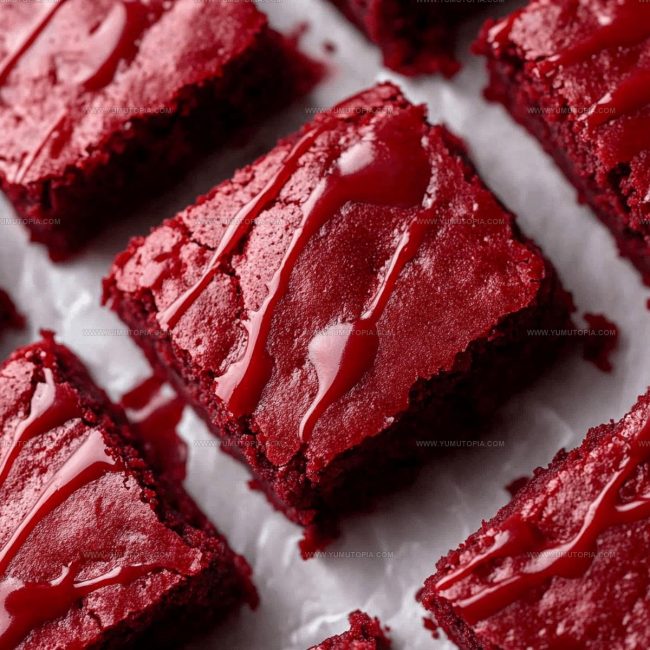 Red Velvet Brownies Fudgy Baking Guide