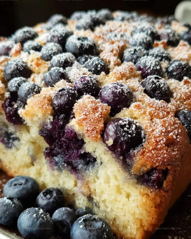 Standout Features Of Blueberry Breakfast Cake