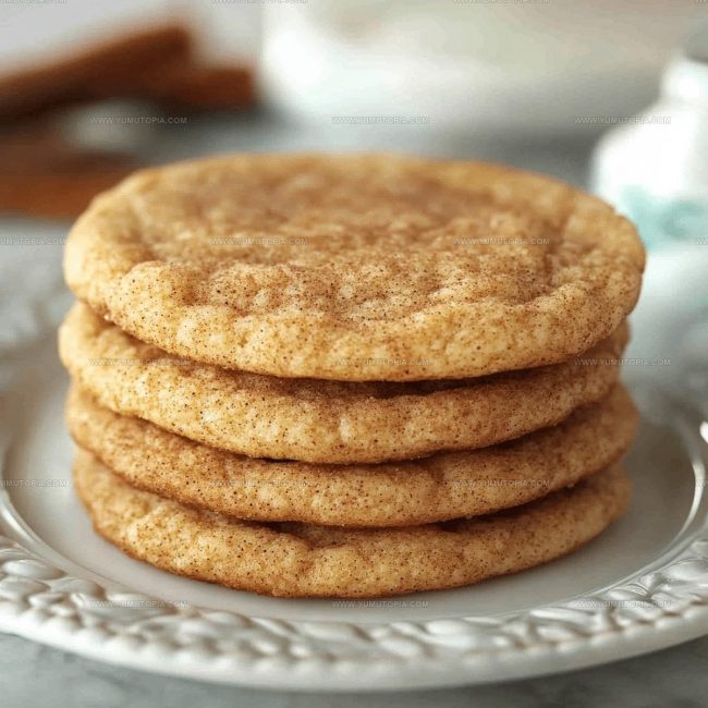 Notes For Best Results With Snickerdoodle Cookies