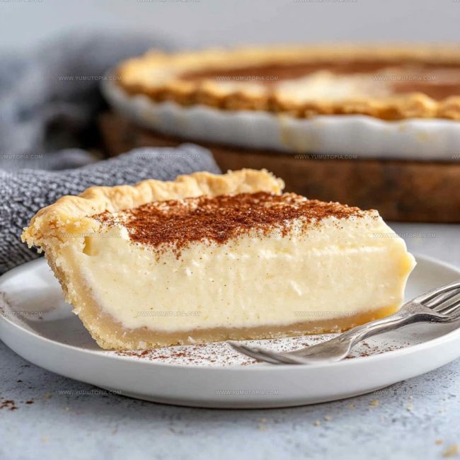 Milk Sugar And Thickening Agents Of Sugar Cream Pie