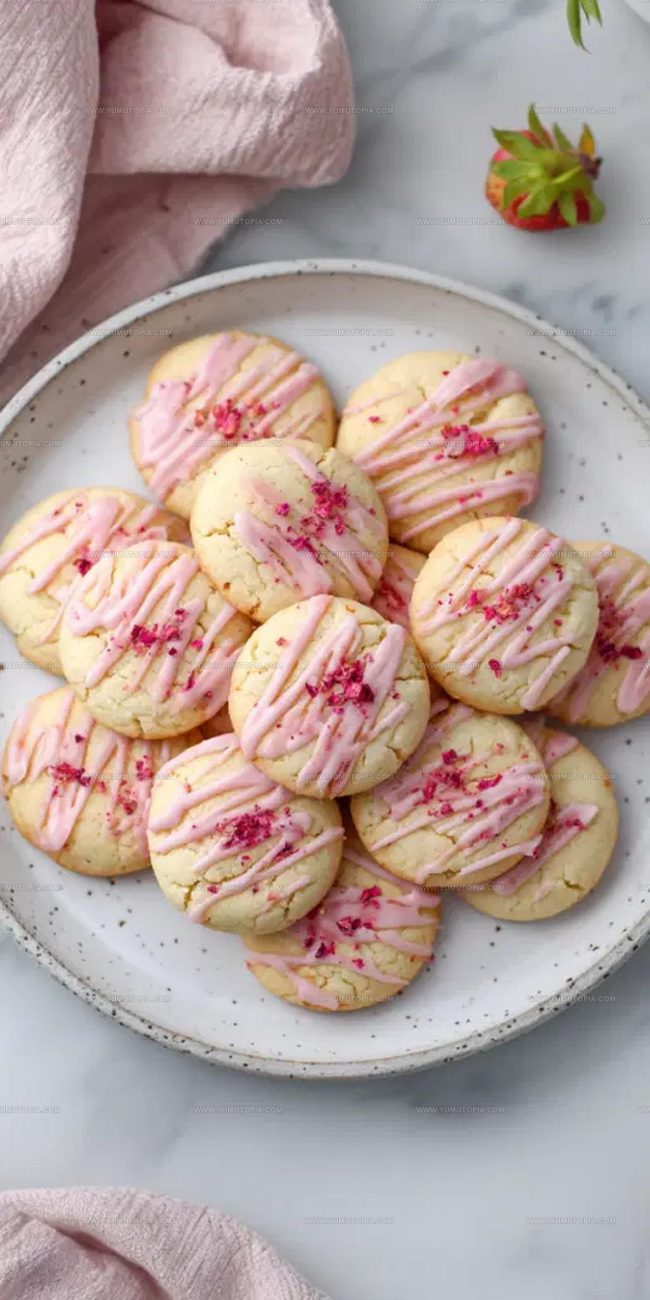 What Makes Strawberry Shortbread Cookies So Satisfying