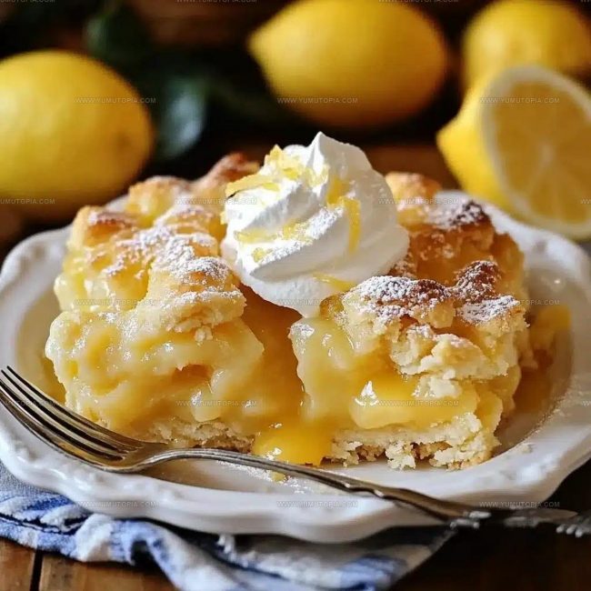 What Makes Lemon Cobbler So Comforting