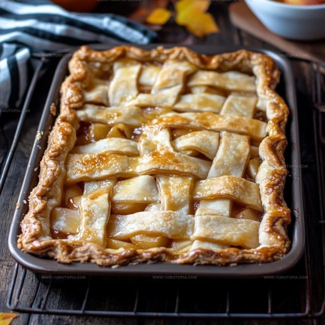 Apple Slab Pie Large-Batch Baking Method