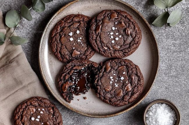 Cooking Notes For Salted Brownie Cookies